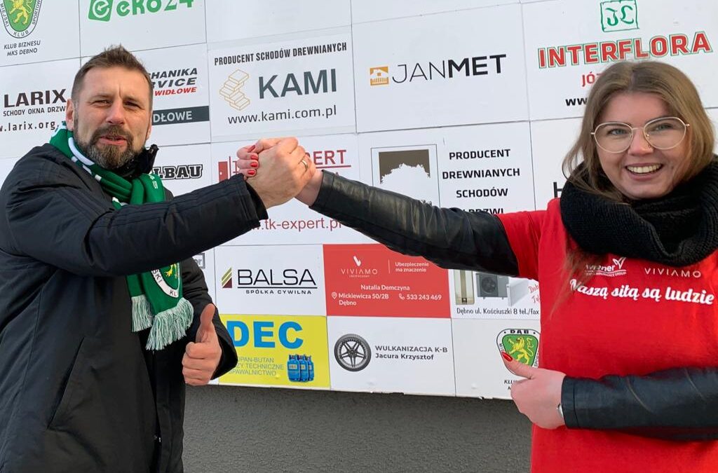 Viviamo Ubezpieczamy sponsorem Dębu Dębno