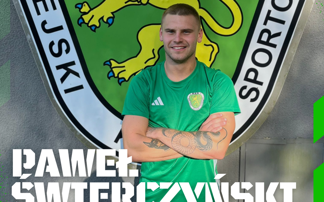 Paweł Świerczyński trafił do Dębu Dębno